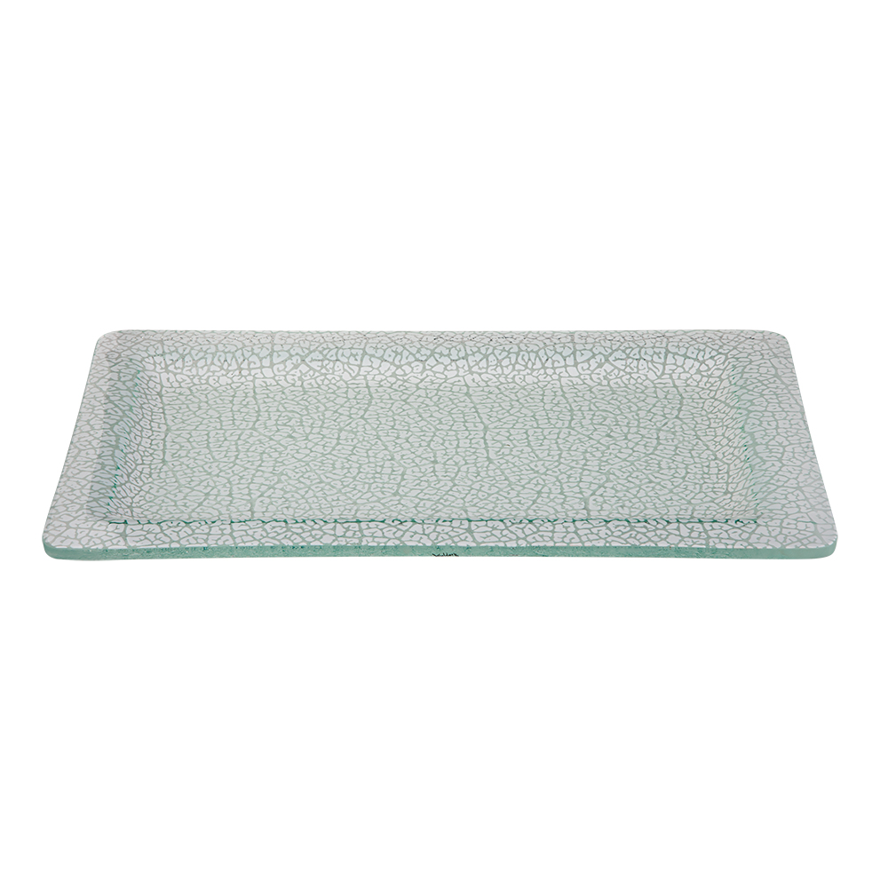 rosseto-ven-glass-kalderon-foglia-servierplatte-wei-16-zoll image 1