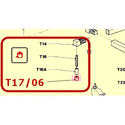 plate-mate-parts-gummikappe-tischmodell-ersatzteil-schwarz image 1