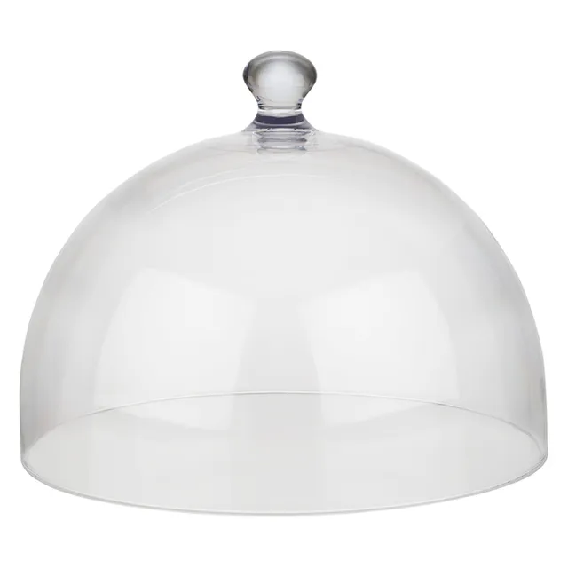 primeware-quality-melamine-domhaube-30cm-klar-polycarbonat image 1