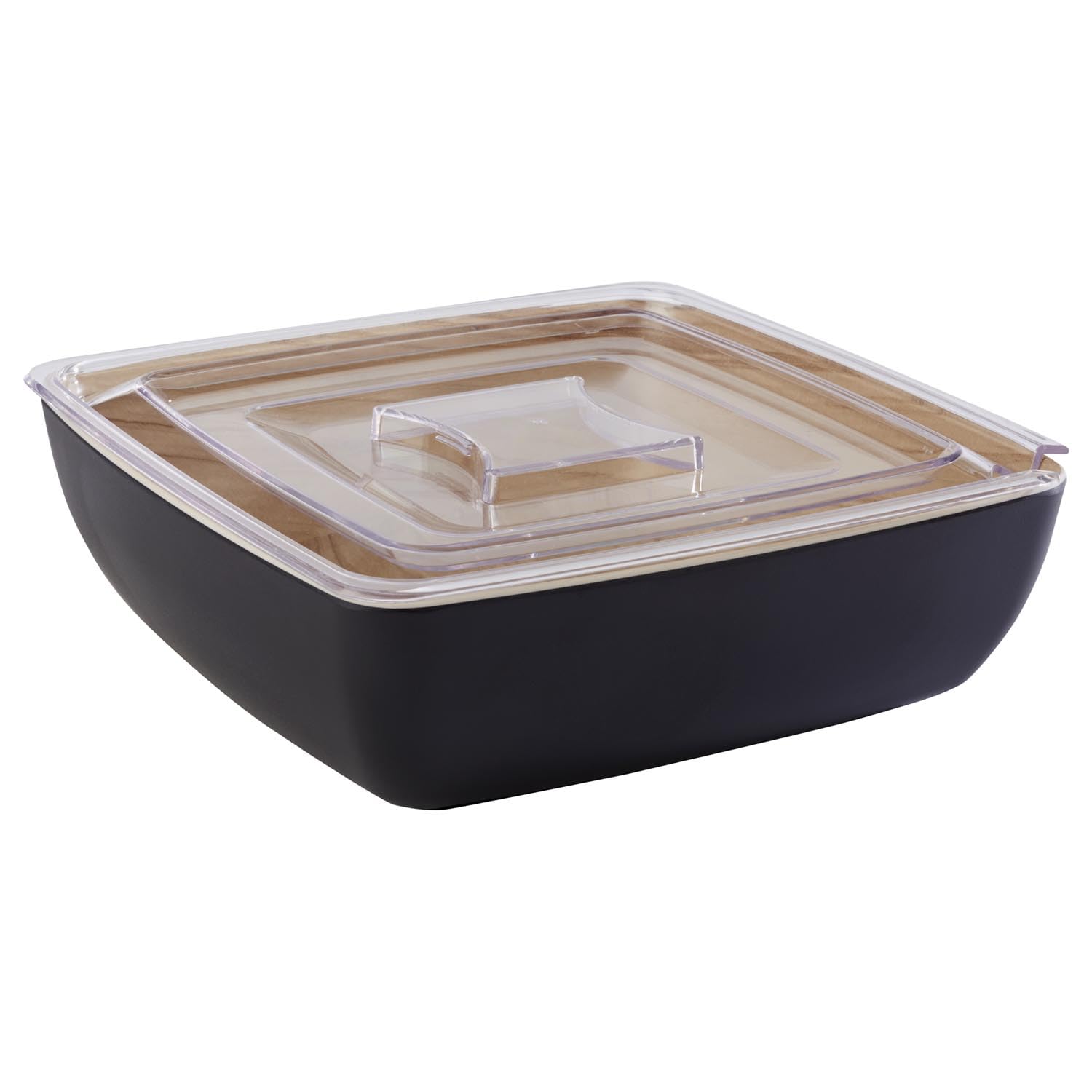 aps-table-frida-schale-melamin-2-65-l-schwarz-holzoptik image 3