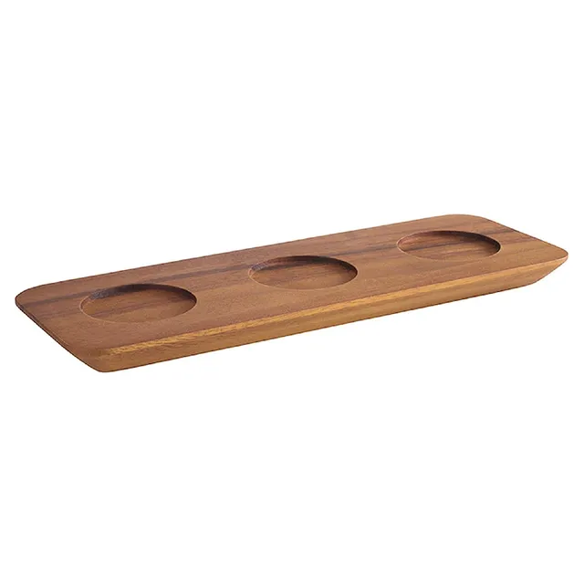 aps-acacia-878-narrow-ii-servierbrett-31-cm-akazie-mit-vertiefungen image 1