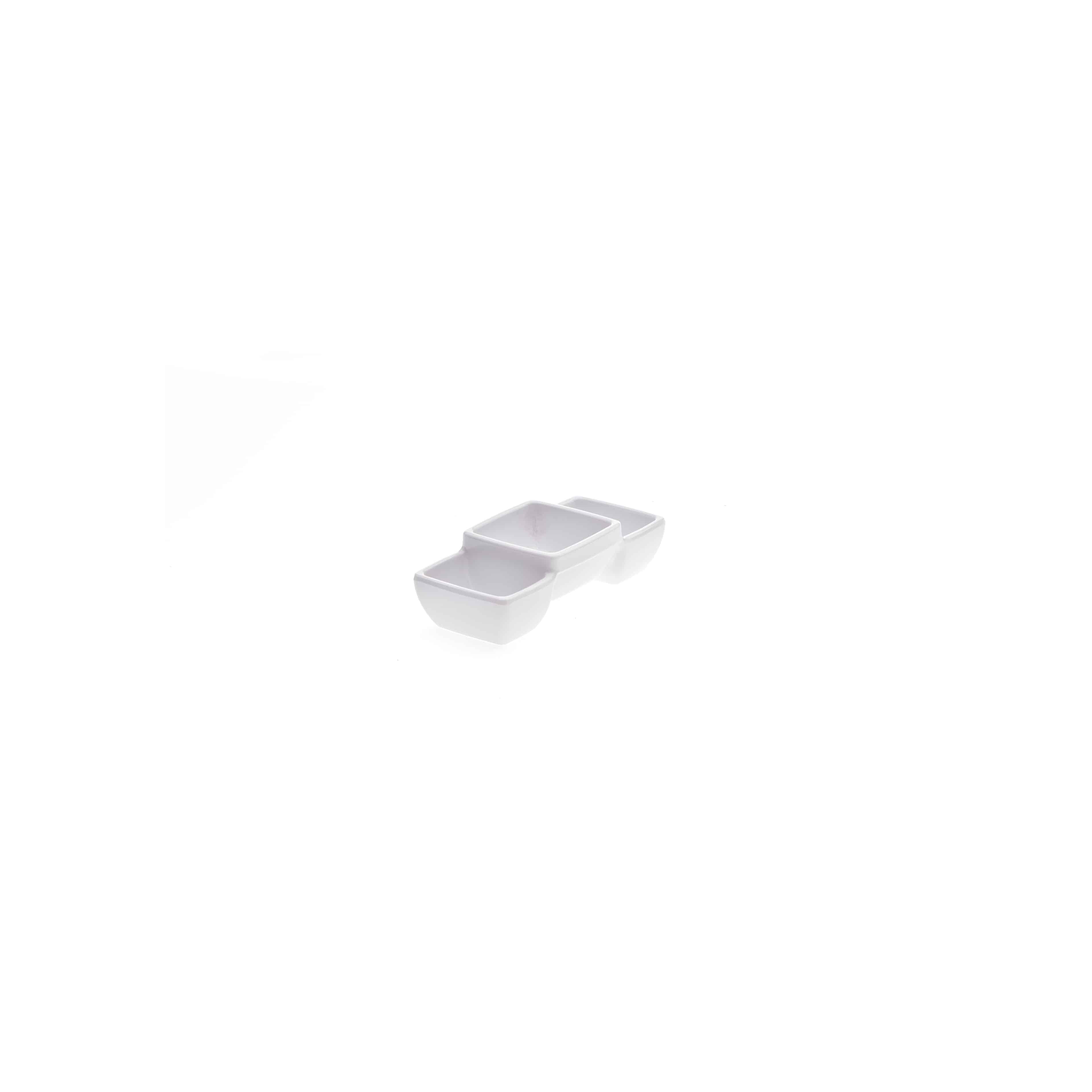 primeware-melamin-triple-bowl-schale-wei-6-cm image 1