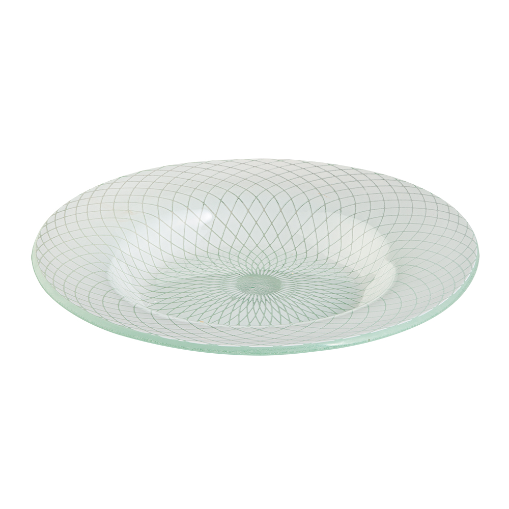 rosseto-ven-kalderon-spiro-glasschale-wei-39-cm-gls039w-rund image 1