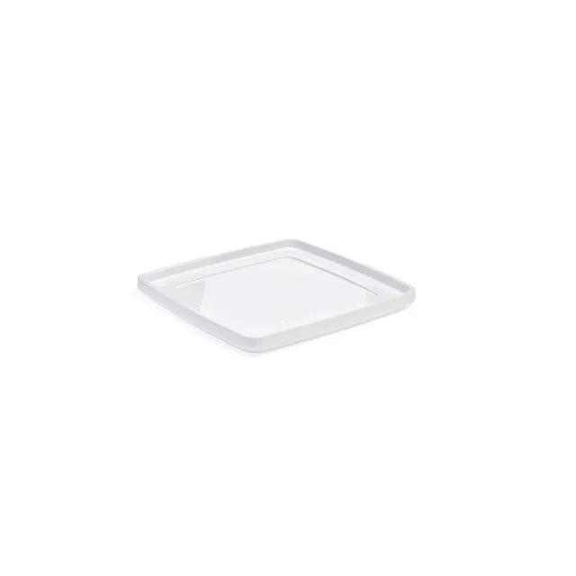 primeware-quality-melamine-deckel-wei-eckig-25-cm image 1