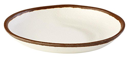 aps-marone-84575-teller-melamin-creme-braun-20-5-cm image 3