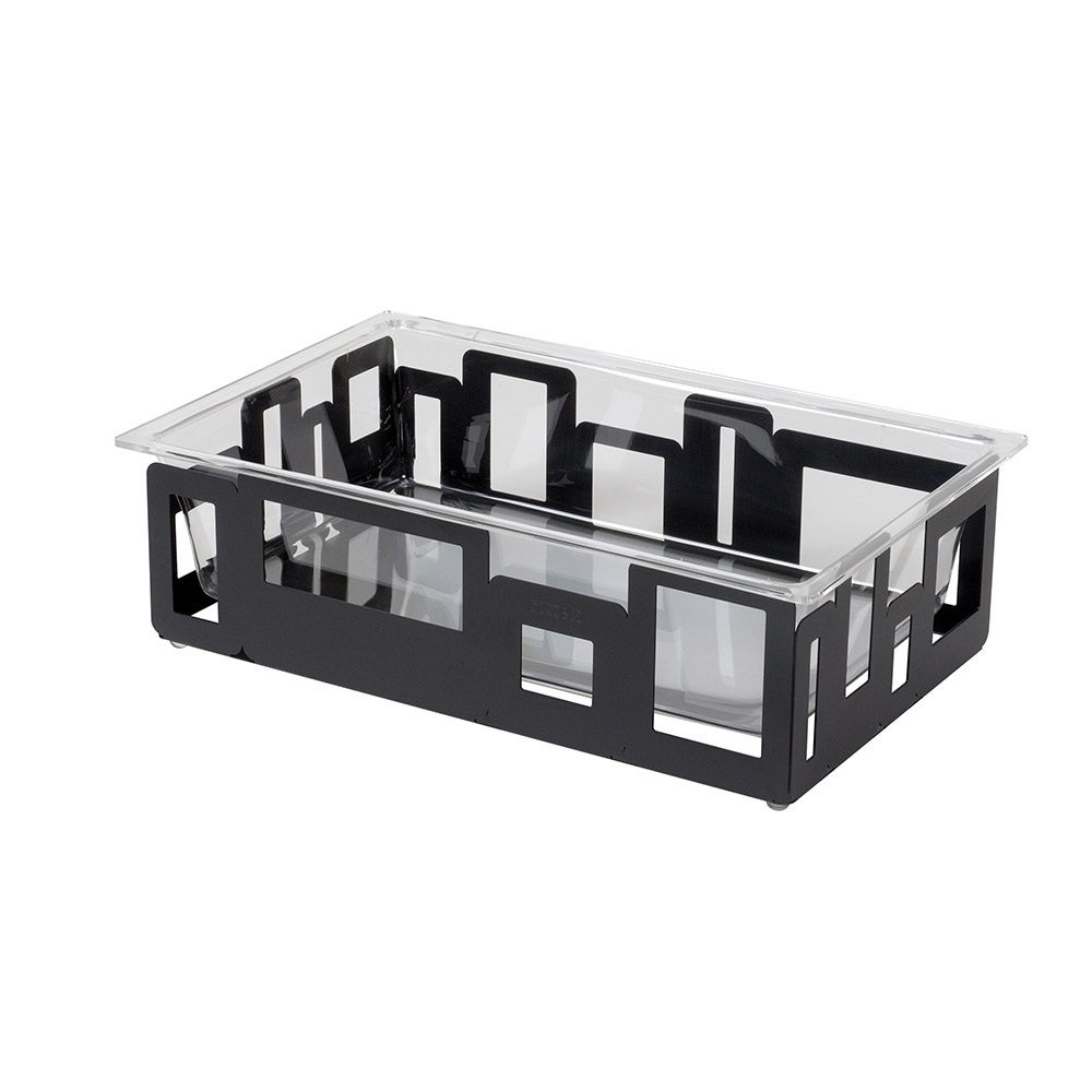 rosseto-ice-housing-sm113-eisbeh-lter-schwarz-matt-rechteckig image 1