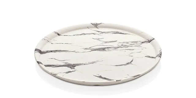 primeware-mina-quality-melamine-servierplatte-marmor-rund image 1