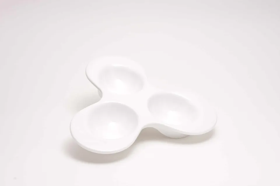 primeware-tapas-schale-kleeblatt-m-melamin-wei image 1