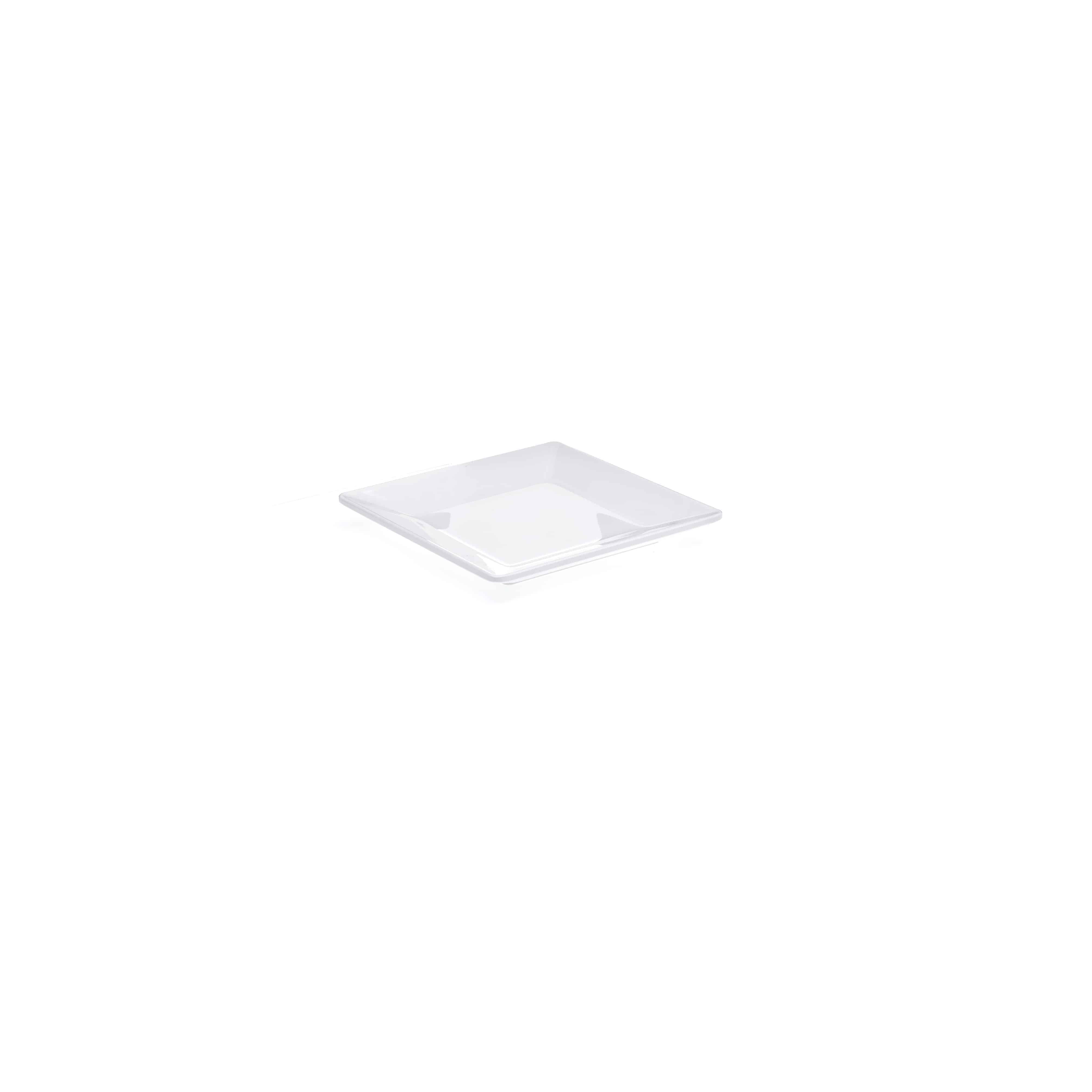 primeware-quality-melamine-platte-eckig-18cm-wei-xs image 1