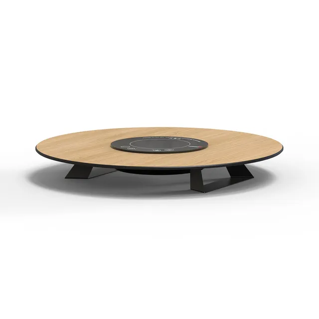 rosseto-alto-hplrsi88-buffetst-nder-rund-63-5-cm-holz image 1