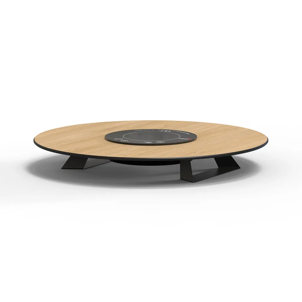 rosseto-alto-hplrsi88-buffetst-nder-rund-63-5-cm-holz image 1