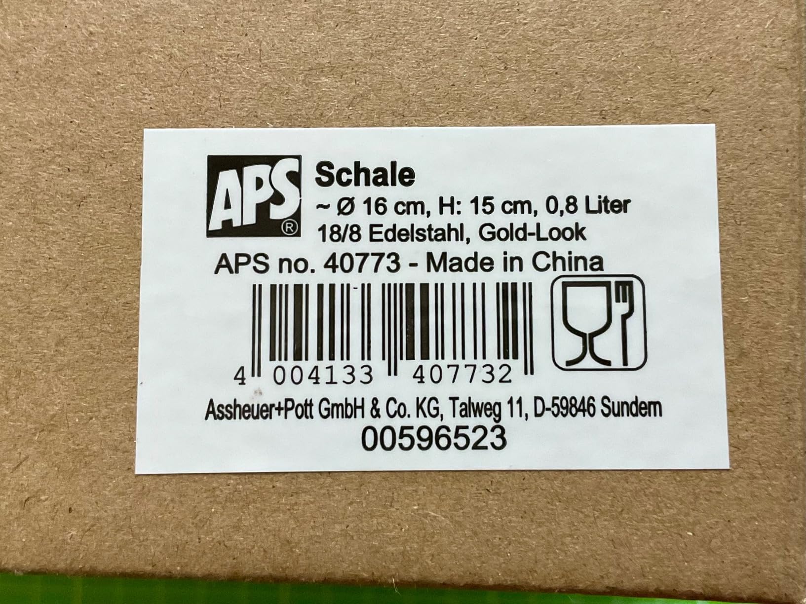 Gut für Snacks