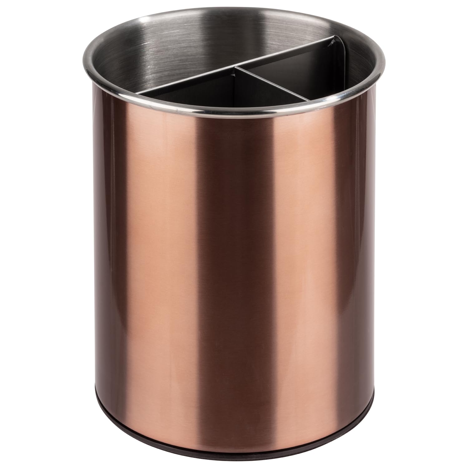 aps-table-11747-besteckbeh-lter-drehbar-kupfer-13-cm-3-f-cher image 1