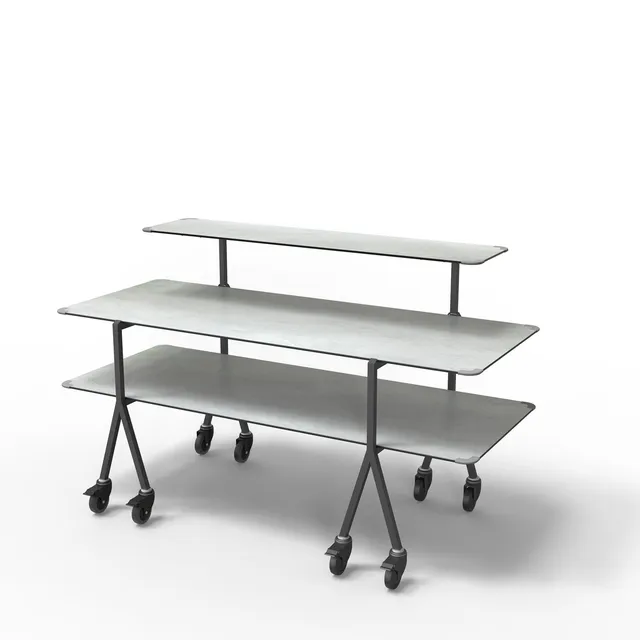 rosseto-modulite-mt-3003cgbw-buffetsystem-betongrau-rollen image 1