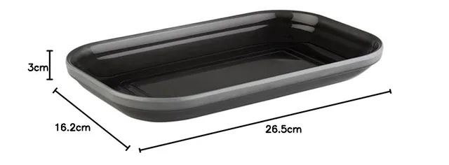 aps-emma-85120-gn-1-4-tablett-melamin-grau-26-5-cm image 1