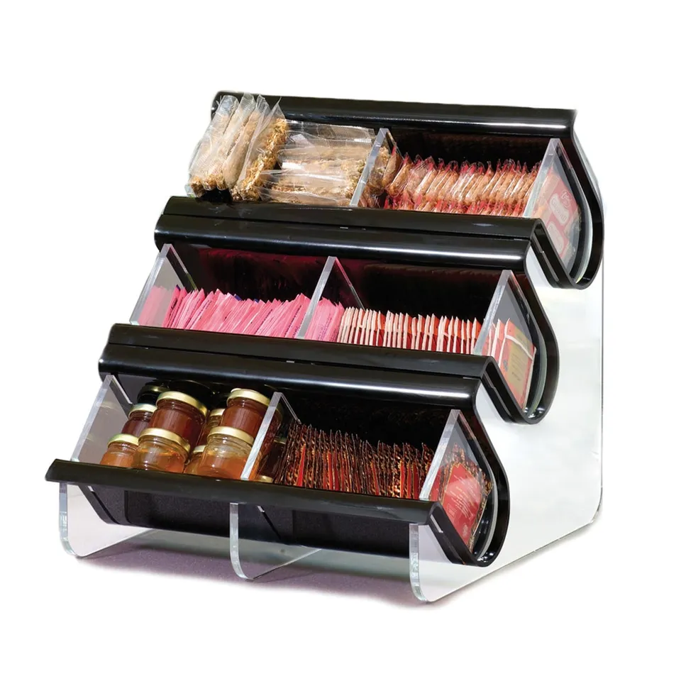 rosseto-ez-organizer-ezo739-besteckhalter-schwarz-6-f-cher image 1