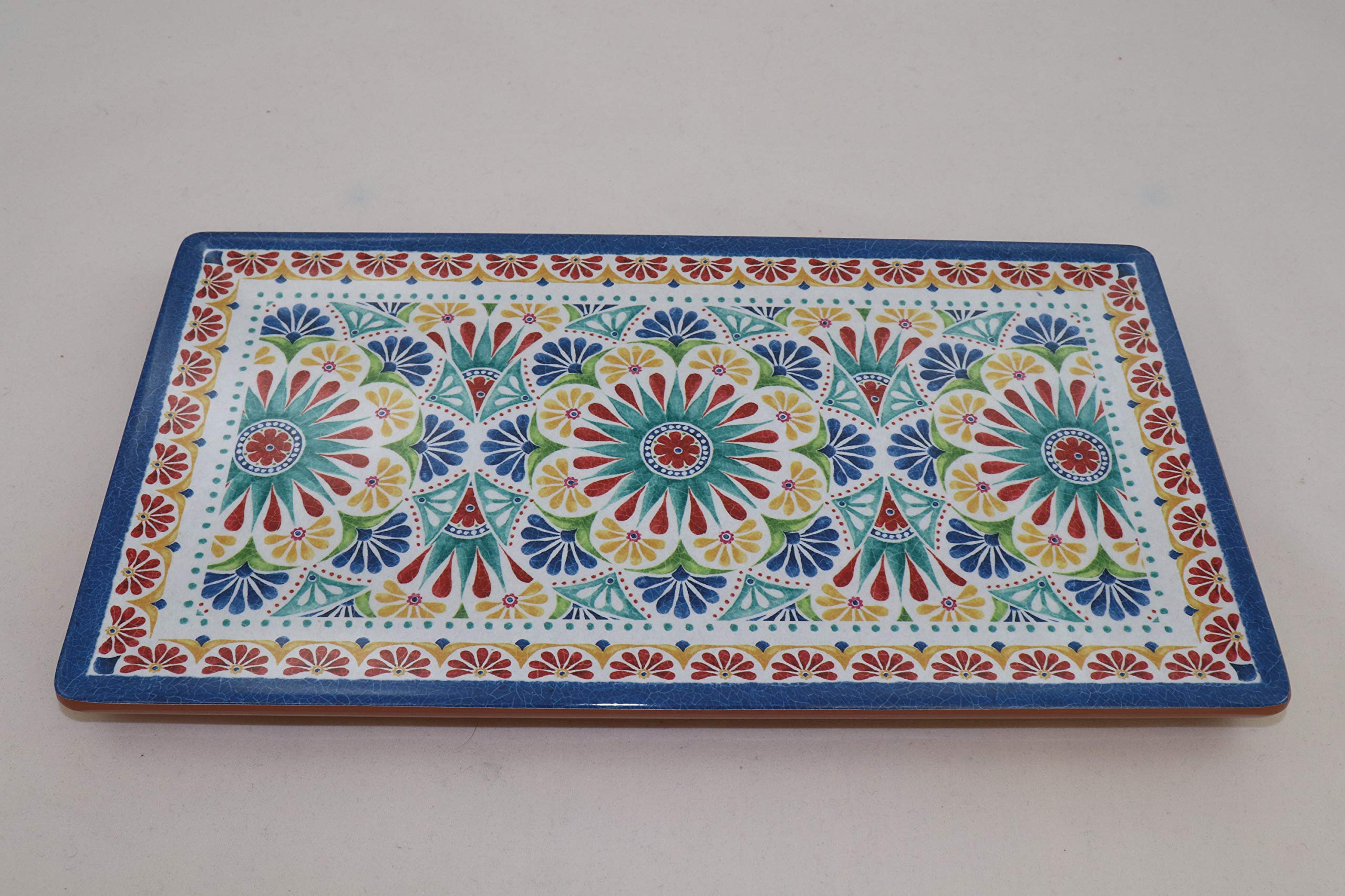 aps-arabesque-84682-tablett-gn-1-3-melamin-terracotta image 1