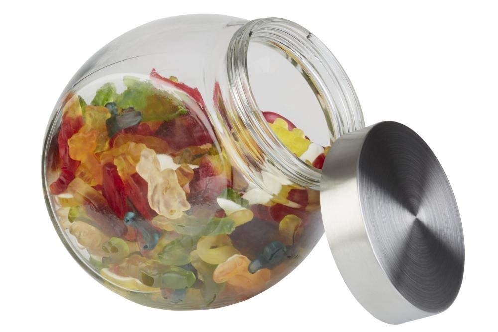 aps-table-vorratsglas-bonbonglas-1-l-edelstahldeckel image 1