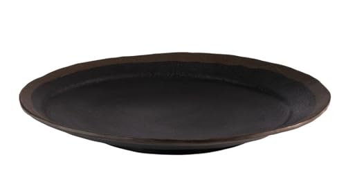 aps-marone-84730-teller-28-cm-melamin-schwarz-braun image 5