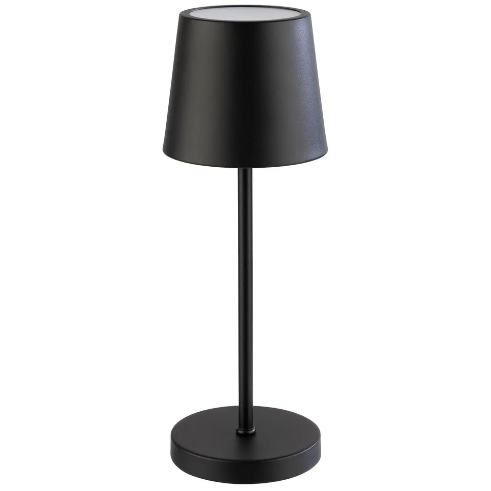 aps-merle-mini-17026-tischleuchte-schwarz-ip54-dimmbar image 1