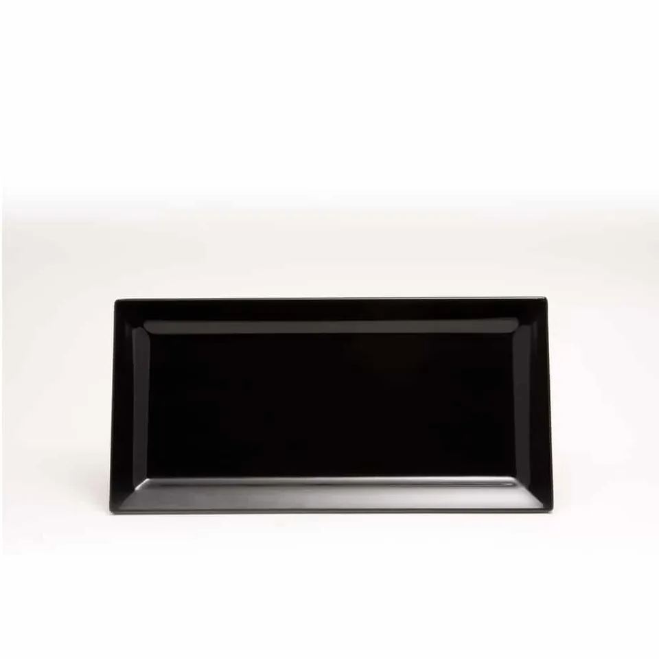 primeware-quality-melamine-servierplatte-schwarz-36cm-unzerbrechlich image 1