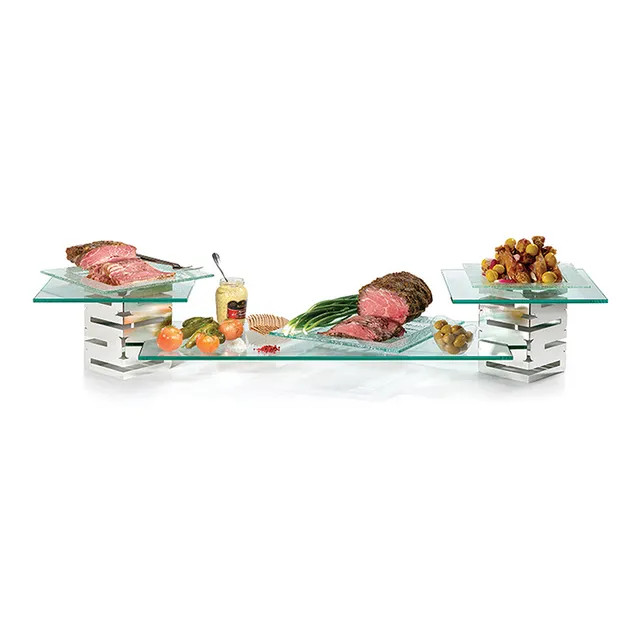 rosseto-skycap-riser-kit-5-tlg-edelstahl-glas-sk001-buffet image 1