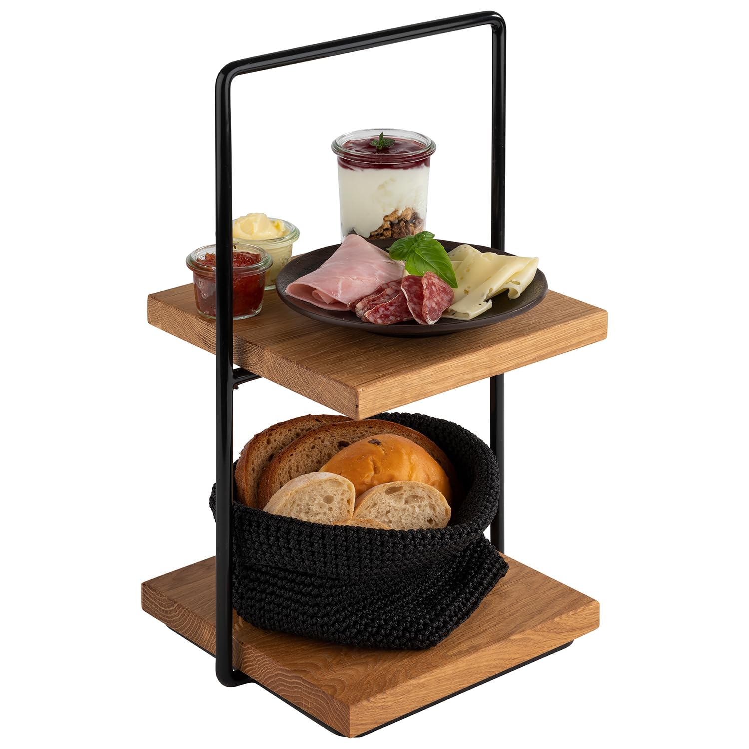 aps-perfecto-small-33302-buffetbrett-eiche-20x20-cm image 3