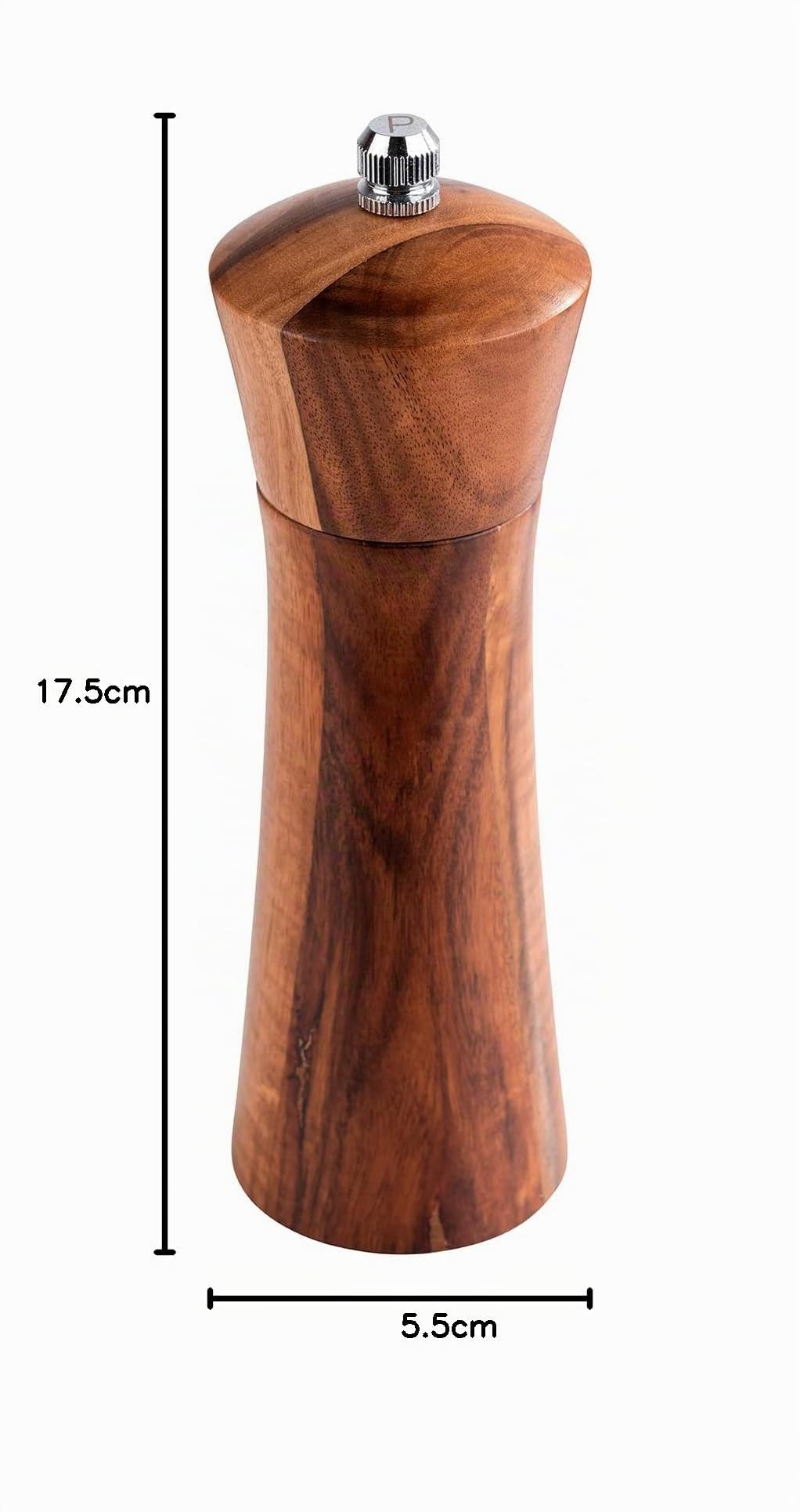 aps-classic-pfefferm-hle-akazie-17-cm-carbonstahl image 2