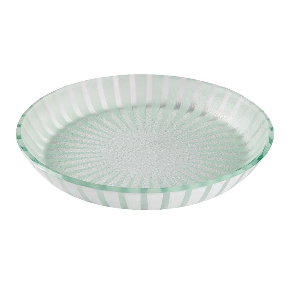 rosseto-ven-glass-kalderon-stelo-glasschale-wei-14-zoll-2er-set image 1