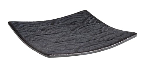 aps-dark-wave-84904-tablett-14x14-cm-schwarz-melamin image 4