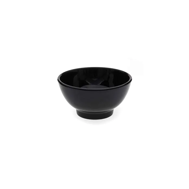 primeware-quality-melamine-sch-ssel-rund-gro-schwarz-25-cm image 1