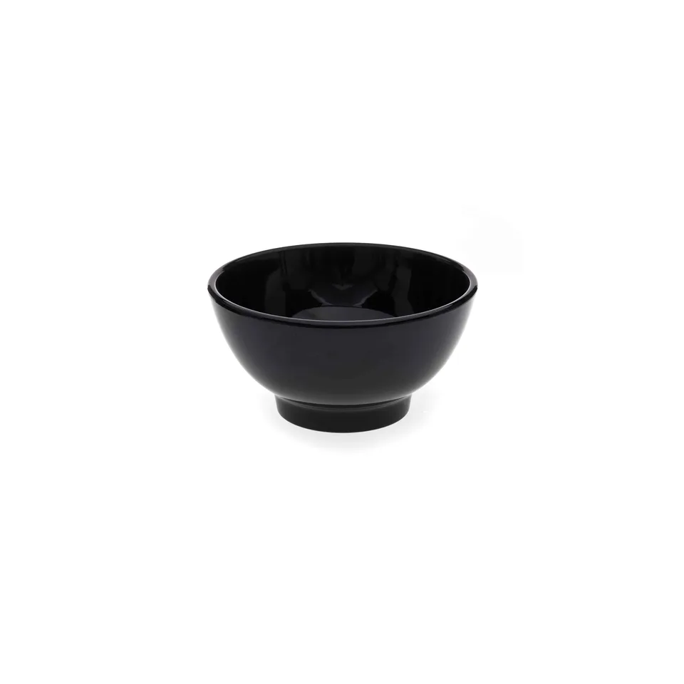 primeware-quality-melamine-sch-ssel-rund-gro-schwarz-25-cm image 1