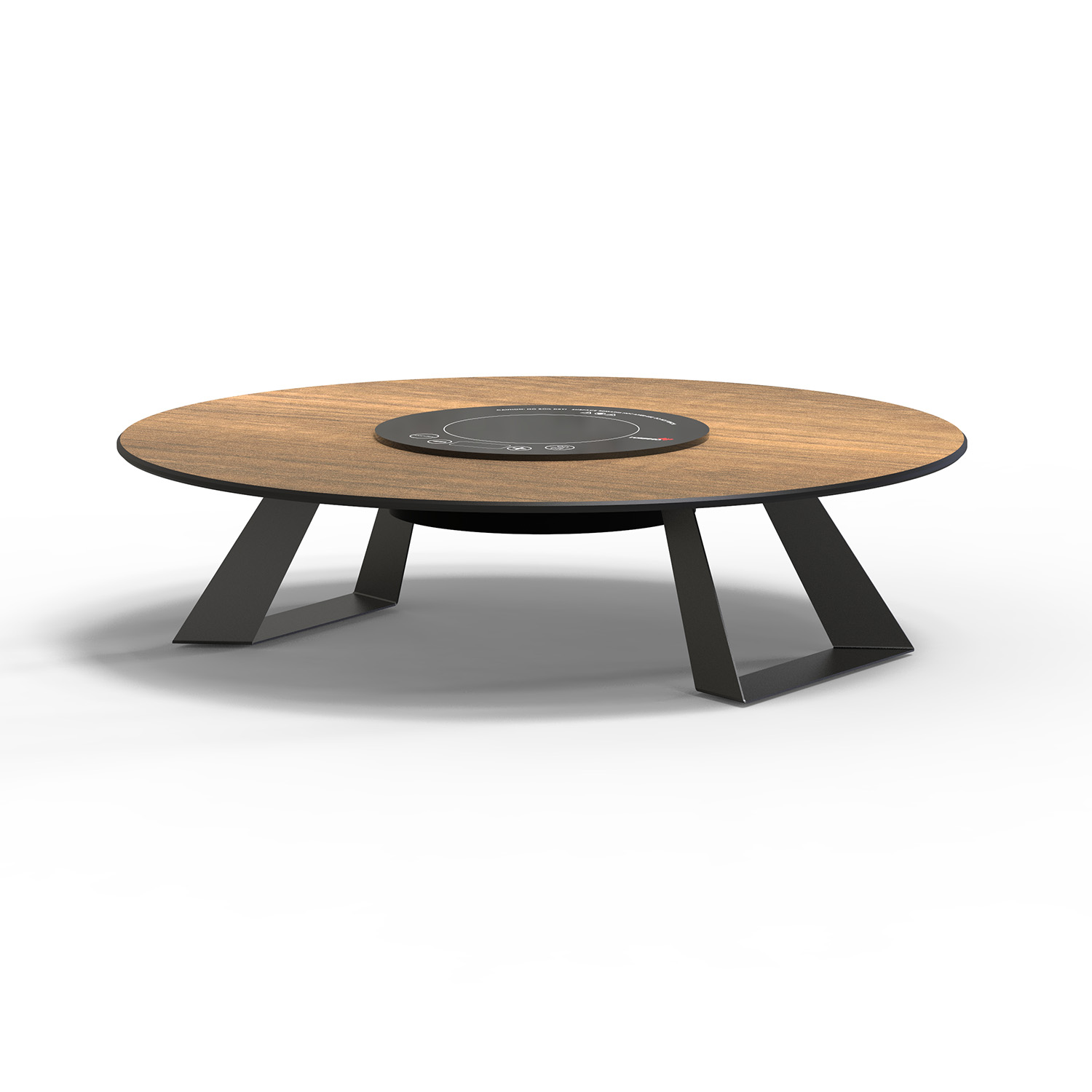 rosseto-alto-hplrsi91-induktions-riser-rund-walnuss-63cm image 1