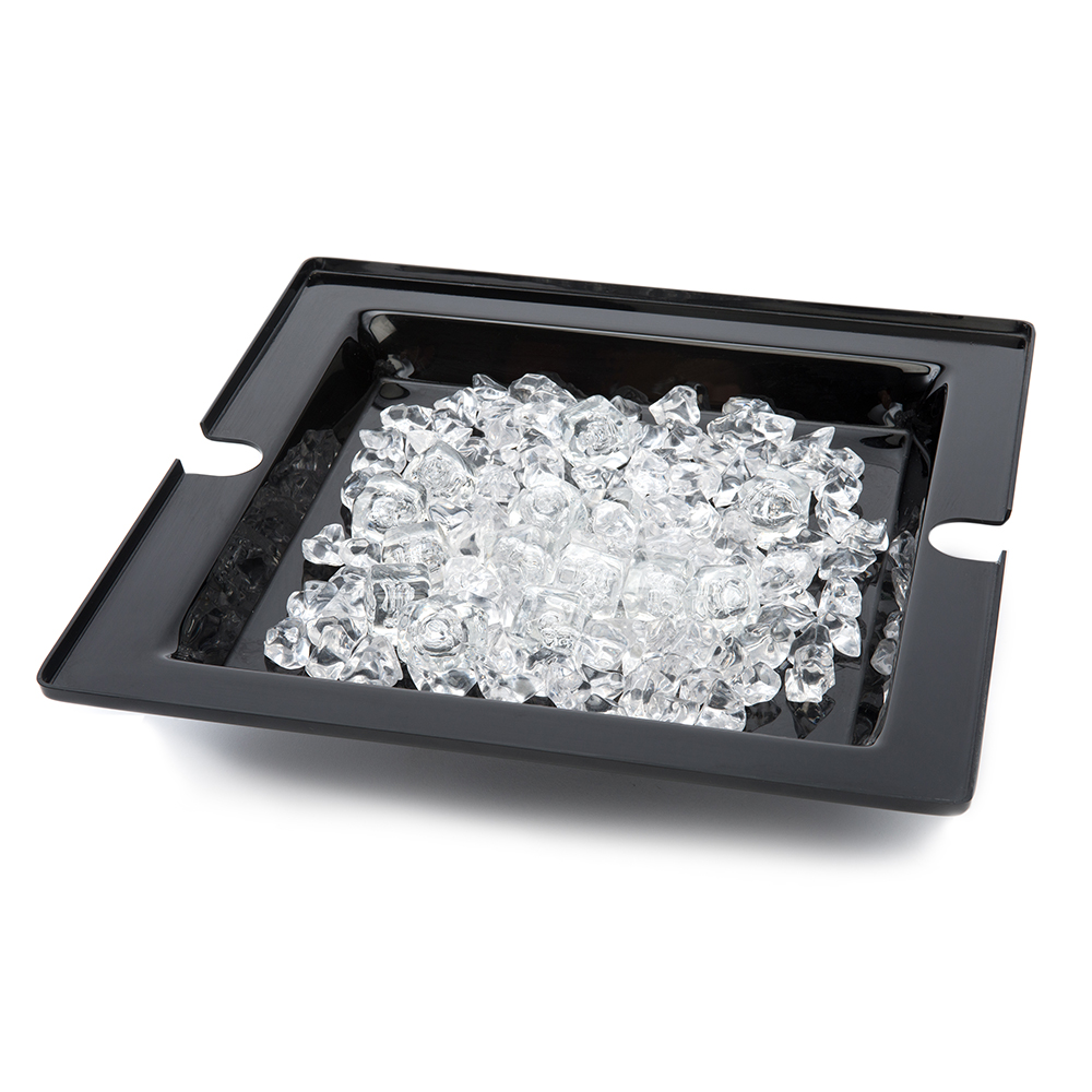 rosseto-ice-housing-sa122-eiswanne-acryl-schwarz-swan-riser image 1