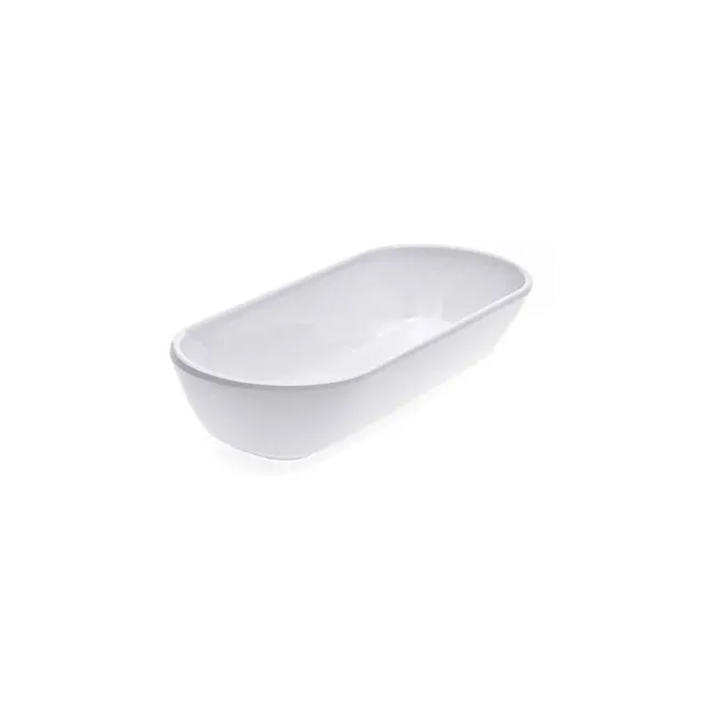 primeware-quality-melamine-ovale-sch-ssel-38-cm-wei-bruchsicher image 1