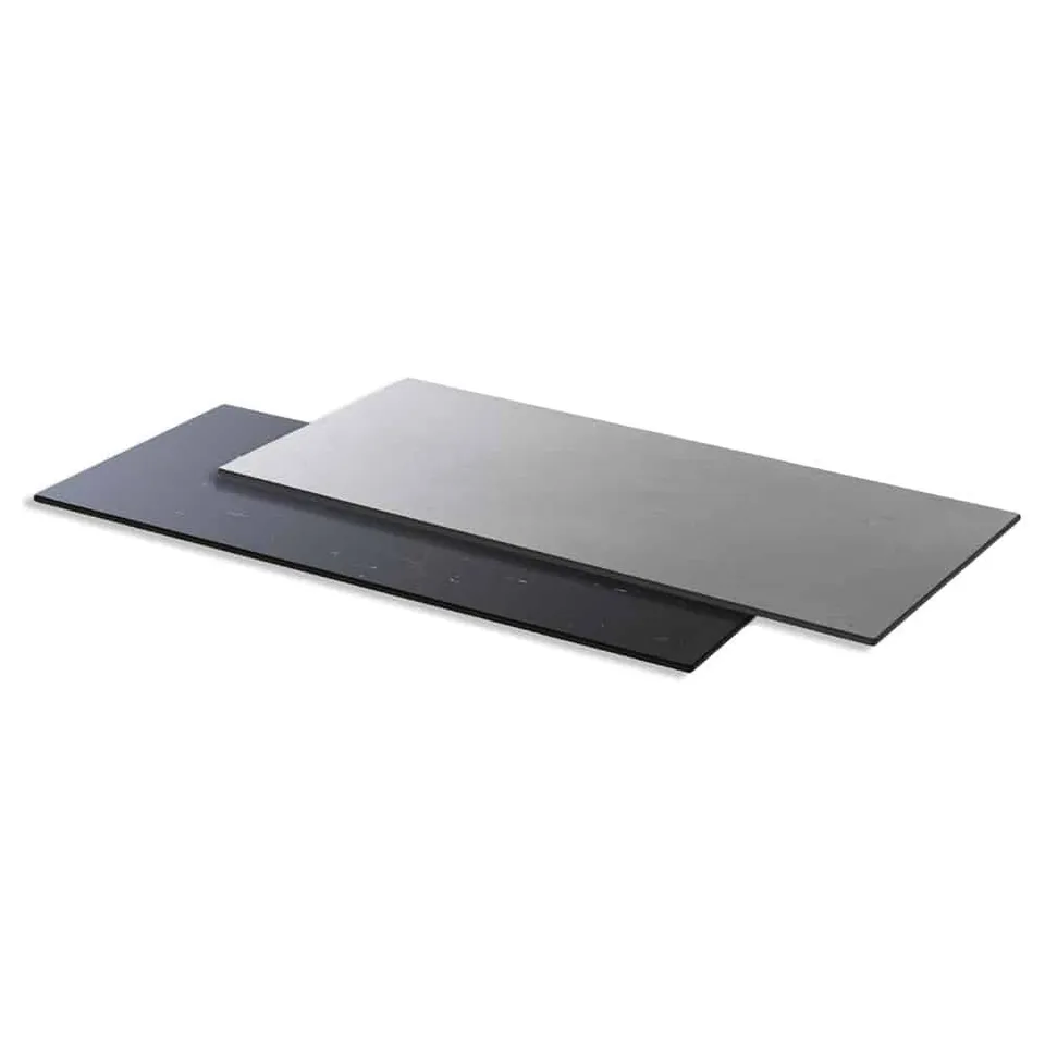 rosseto-hpl005cgbm-buffetplatte-hpl-beton-grau-marmor-wendeplatte image 1