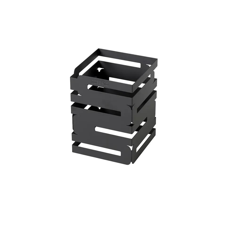 rosseto-skycap-d623rb-buffetst-nder-schwarz-8-zoll-eckig image 1
