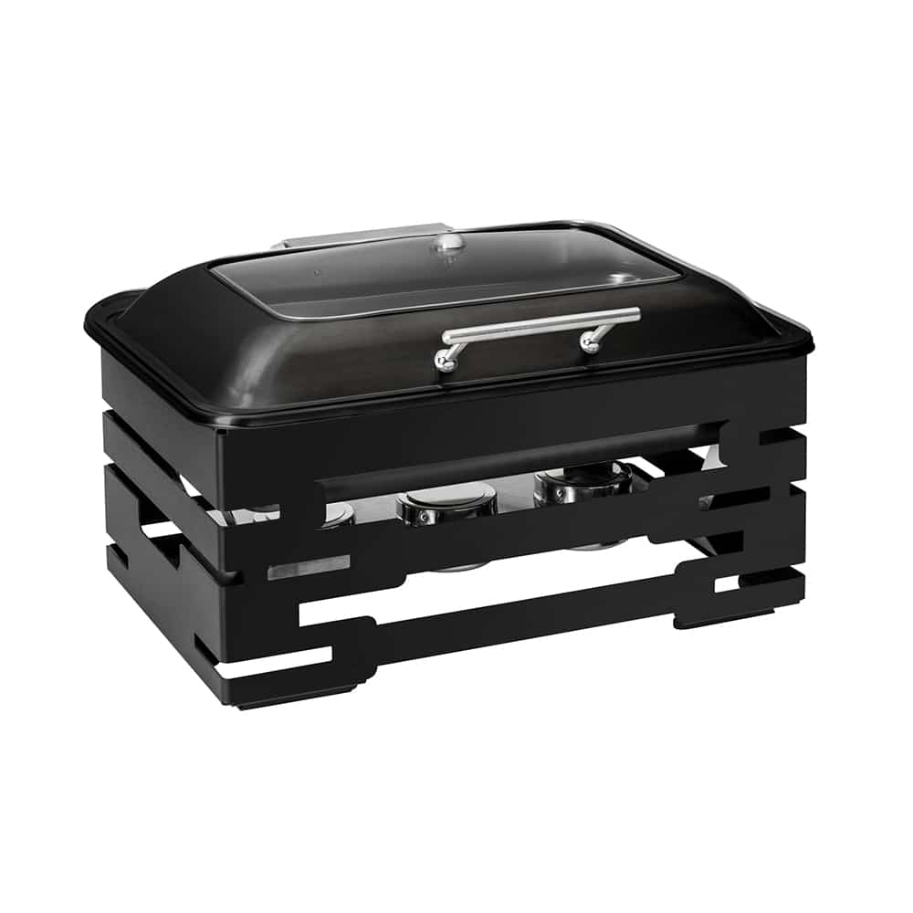 rosseto-multi-chef-sk081-chafing-dish-10-zoll-schwarz image 1