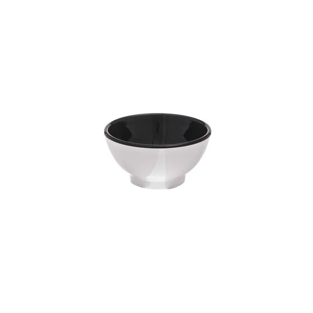 primeware-quality-melamine-duo-tone-sch-ssel-25cm-wei-schwarz image 1