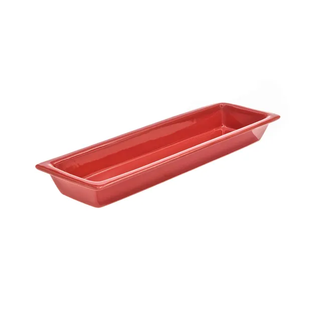 primeware-ceramic-gastronorm-gn1-1-schale-60mm-rot-keramik image 1