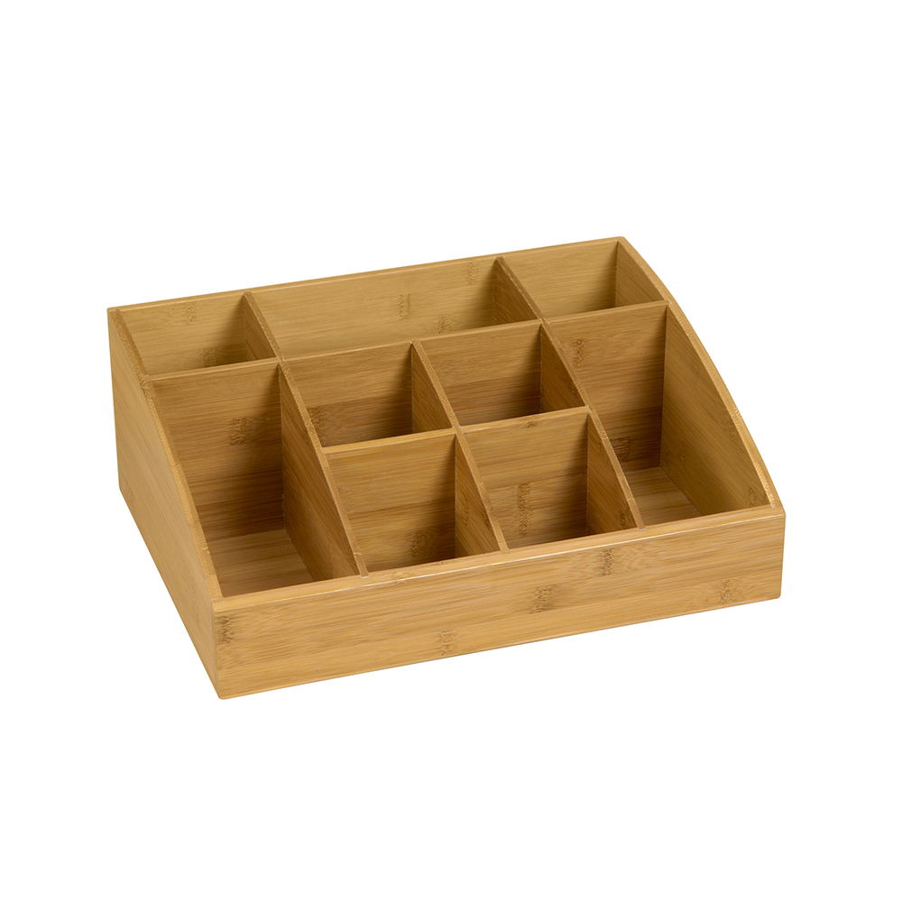 rosseto-surfaces-sb103-tisch-organizer-bambus-9-f-cher image 1