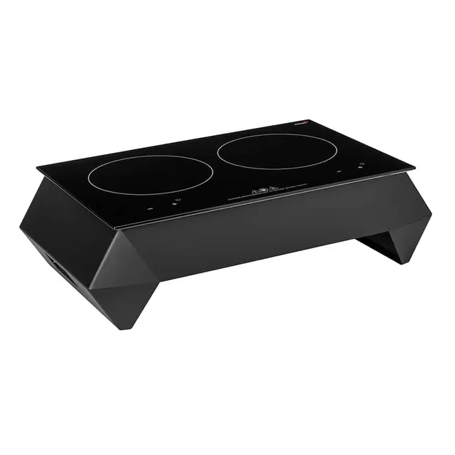 rosseto-multi-chef-sk067-induktionsplatte-doppel-touch-schwarz image 1