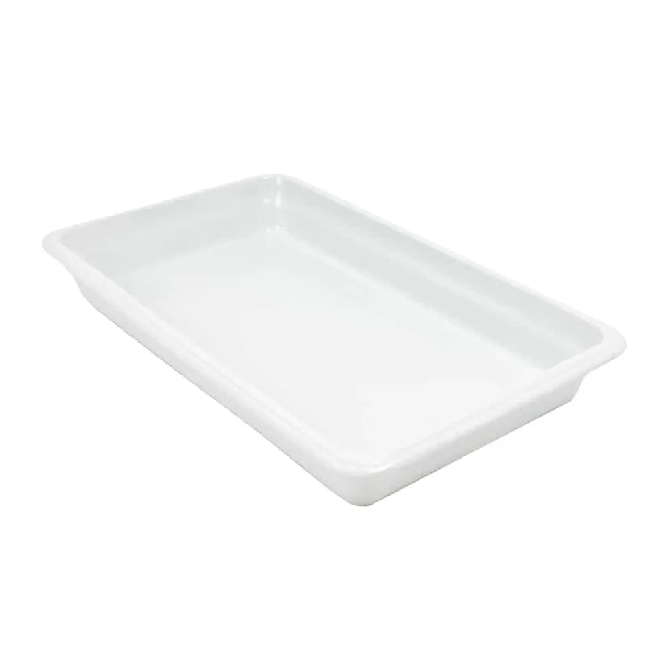 primeware-durabel-gn1-1-65mm-gn-schale-porzellan-wei-induktion image 1