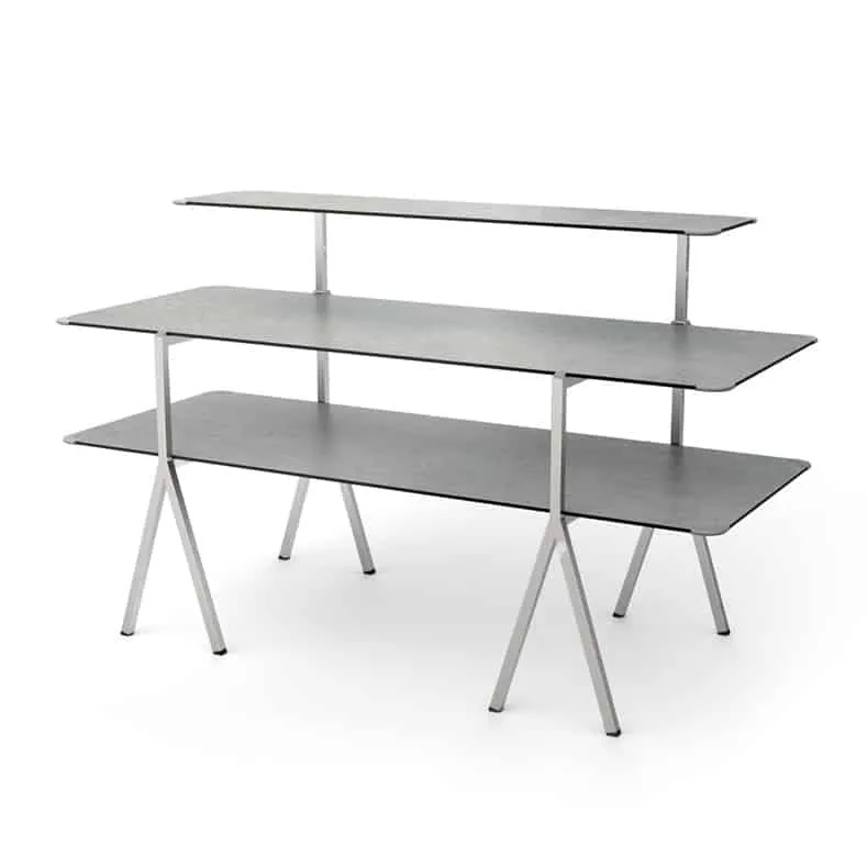 rosseto-modulite-mt-3003cgs-buffetsystem-betongrau-edelstahl image 1
