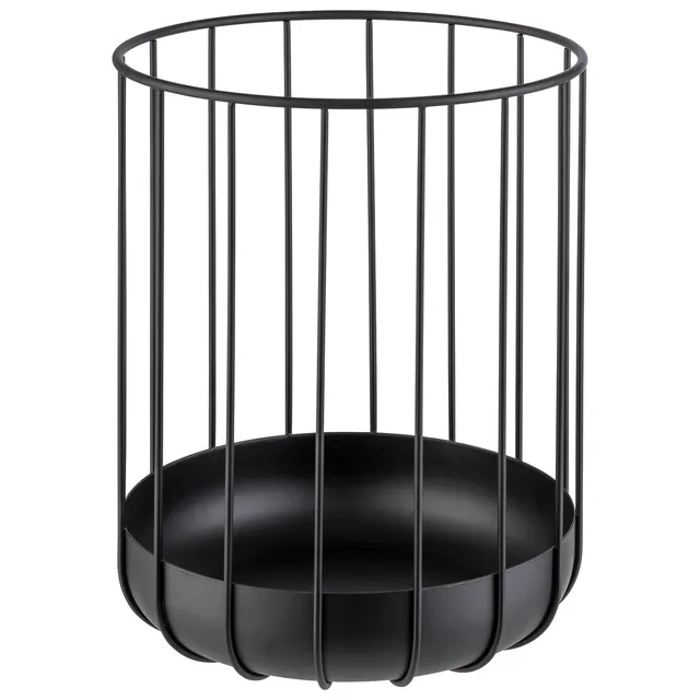 aps-urban-korb-30211-metallgitter-22-5-cm-schwarz image 1