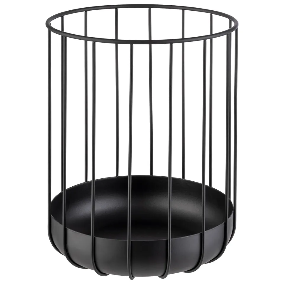 aps-urban-korb-30211-metallgitter-22-5-cm-schwarz image 1