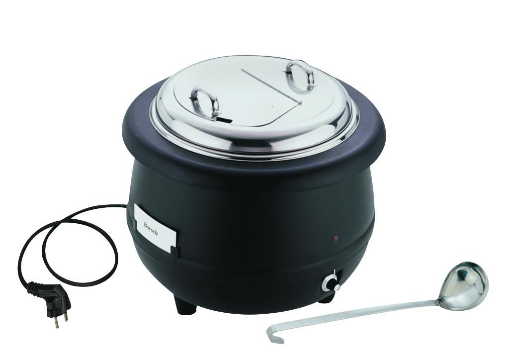 aps-chef-11910-suppentopf-elektrisch-10-liter-edelstahl image 1