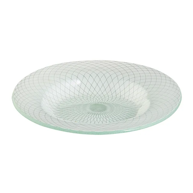 rosseto-ven-kalderon-spiro-glasschale-wei-39-cm-gls039w-rund image 1