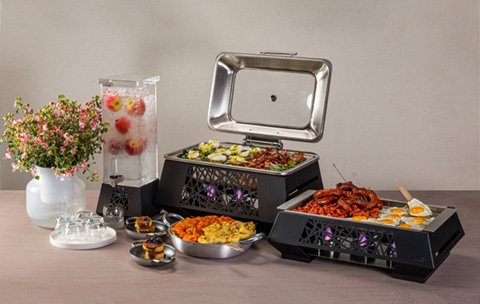 rosseto-geomatrica-buffet-aufsteller-display-riser image 1