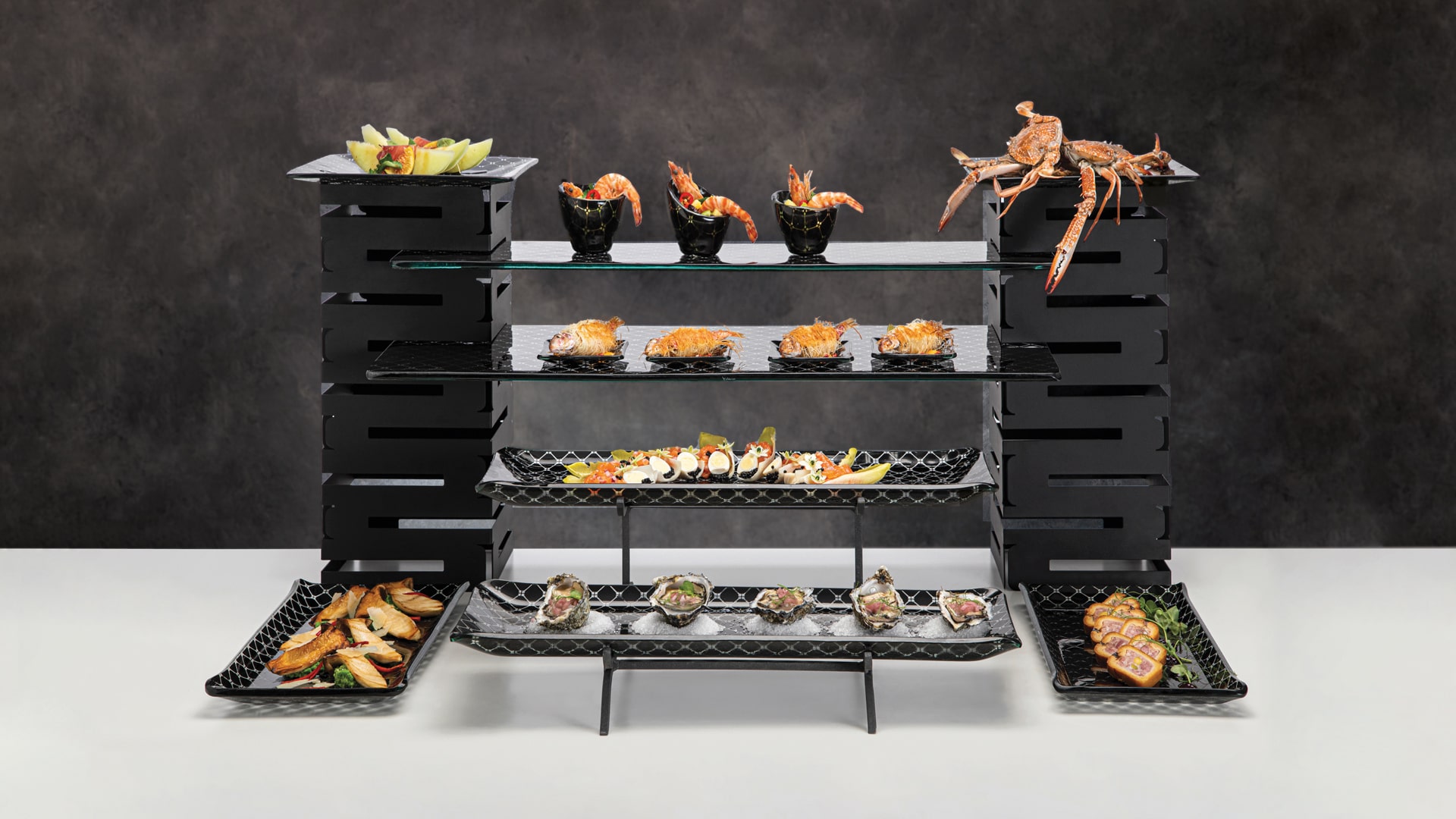 rosseto-display-risers-buffet-riser-luxus-deko-st-nder image 1